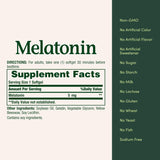 Nature's Bounty Melatonin 5 mg Softgels lifestyle scene with bottle