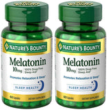 Nature's Bounty Melatonin 60 capsules bottle front view