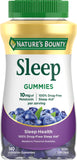 Nature's Bounty Melatonin Gummies 10mg front view packaging