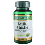Nature's Bounty Milk Thistle 1000 mg softgels front view