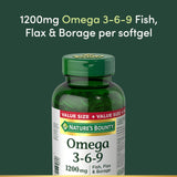 Nature's Bounty Omega 3-6-9 Softgels ingredients list