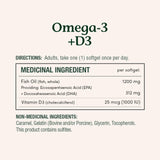 Nature's Bounty Omega-3 Fish Oil Softgels close-up of softgel
