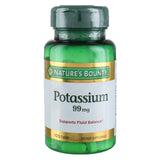 Nature's Bounty Potassium Gluconate 99mg caplet front view