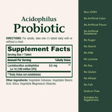 Nature's Bounty Probiotic Acidophilus 360 Tablets bottle packaging