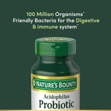 Nature's Bounty Probiotic Acidophilus 360 Tablets close-up of tablets