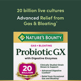 Nature's Bounty Probiotic GX capsule close-up