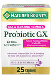 Nature's Bounty Probiotic GX front view with capsule bottle