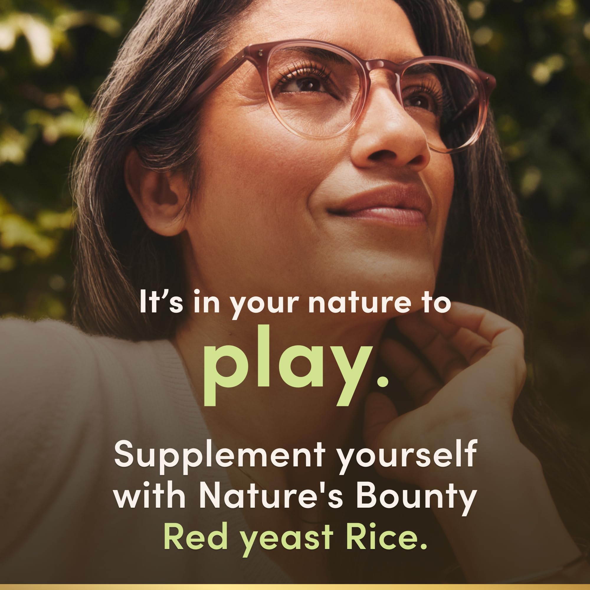 Nature's Bounty Red Yeast Rice Capsules 600mg opened bottle