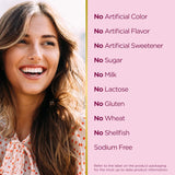 Nature's Bounty Skin, Hair and Nails Supplement on a wooden table