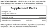 Nature's Bounty Super Strength Vitamin B-12 Liquid 5000 mcg serving suggestion
