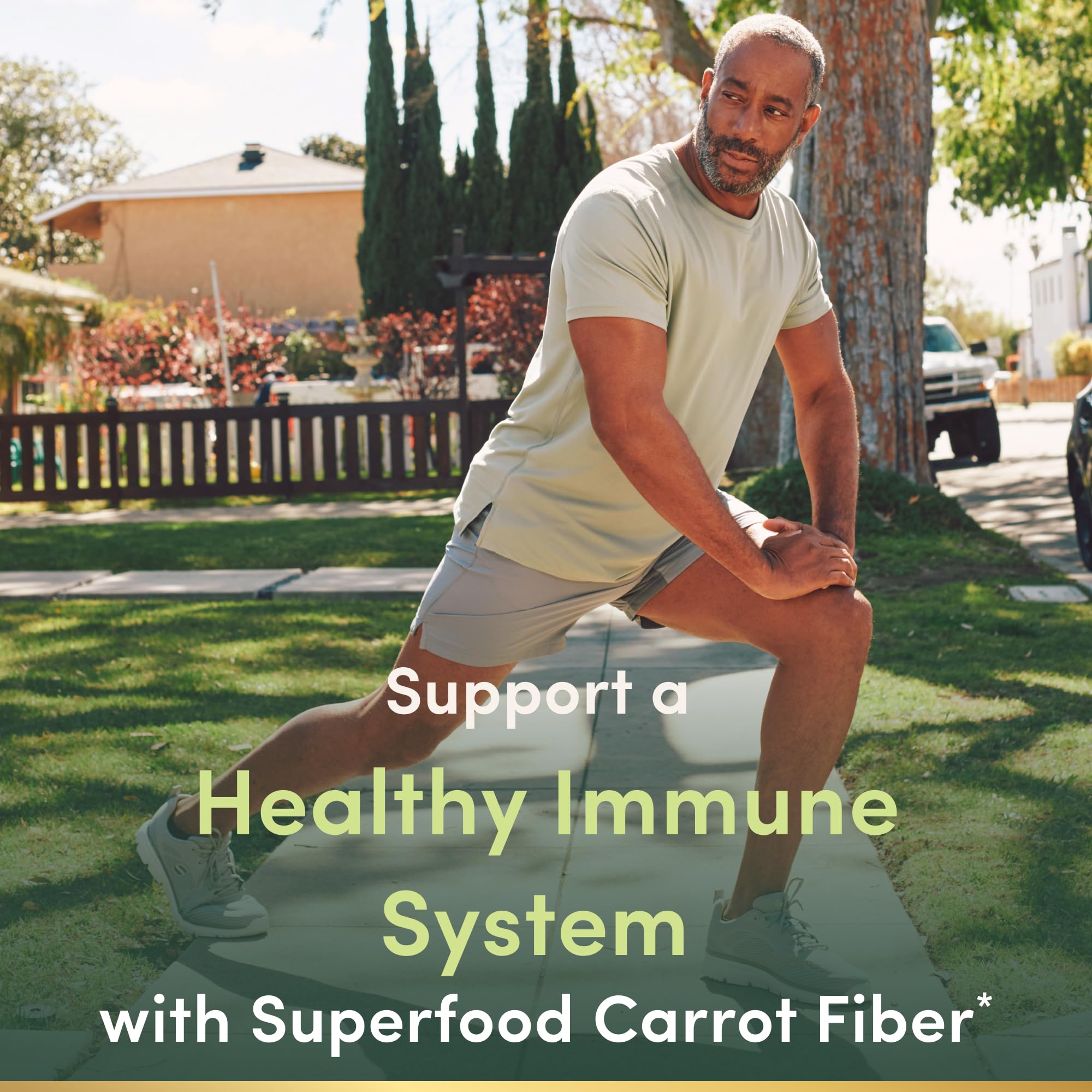 Nature's Bounty Superfoods Plus daily wellness capsule bottle side view