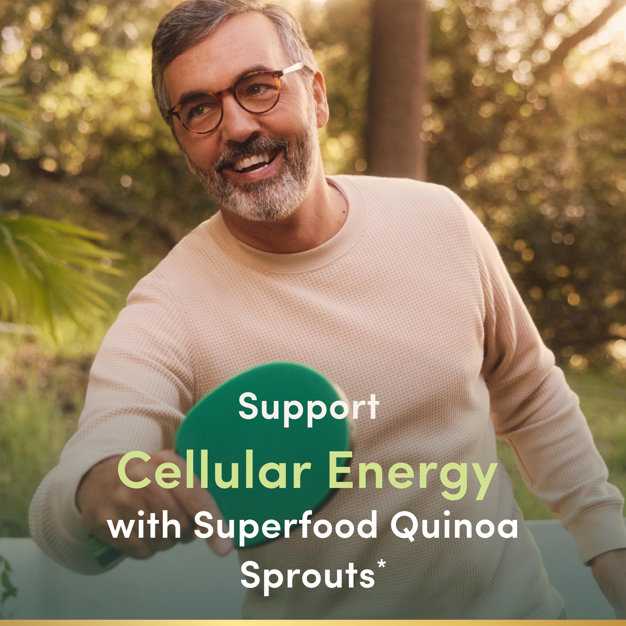 Nature's Bounty Superfoods Plus Energy bottle side view