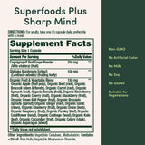 Nature's Bounty Superfoods Plus Sharp Mind capsule size comparison