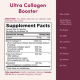 Nature's Bounty Ultra Collagen support 70g capsules in a hand