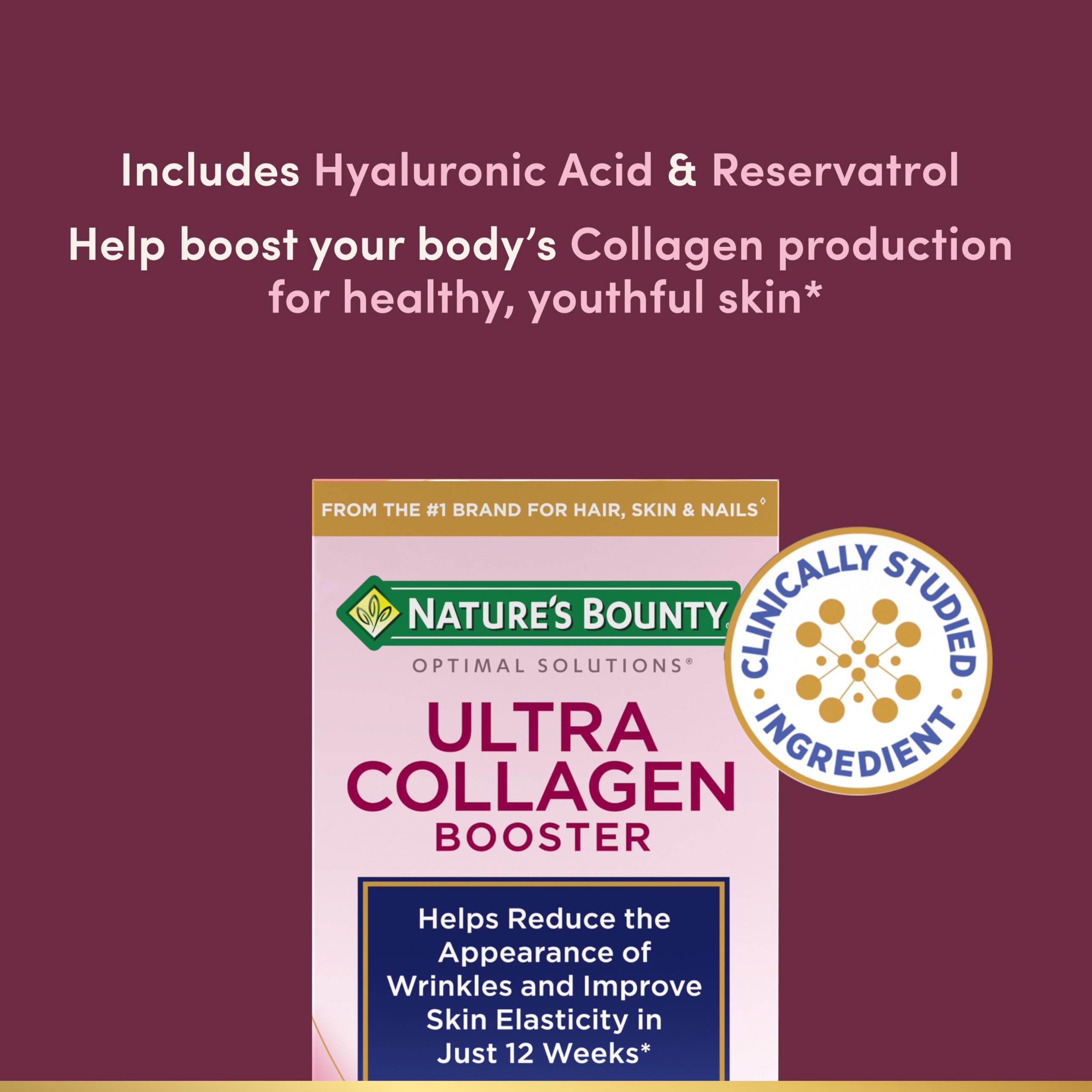 Nature's Bounty Ultra Collagen support 70g packaging