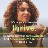 Nature's Bounty Vitamin B12 1000MCG Quick Dissolve Tablets close-up