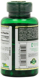 Nature's Bounty Vitamin E Softgels 400IU close-up of softgel