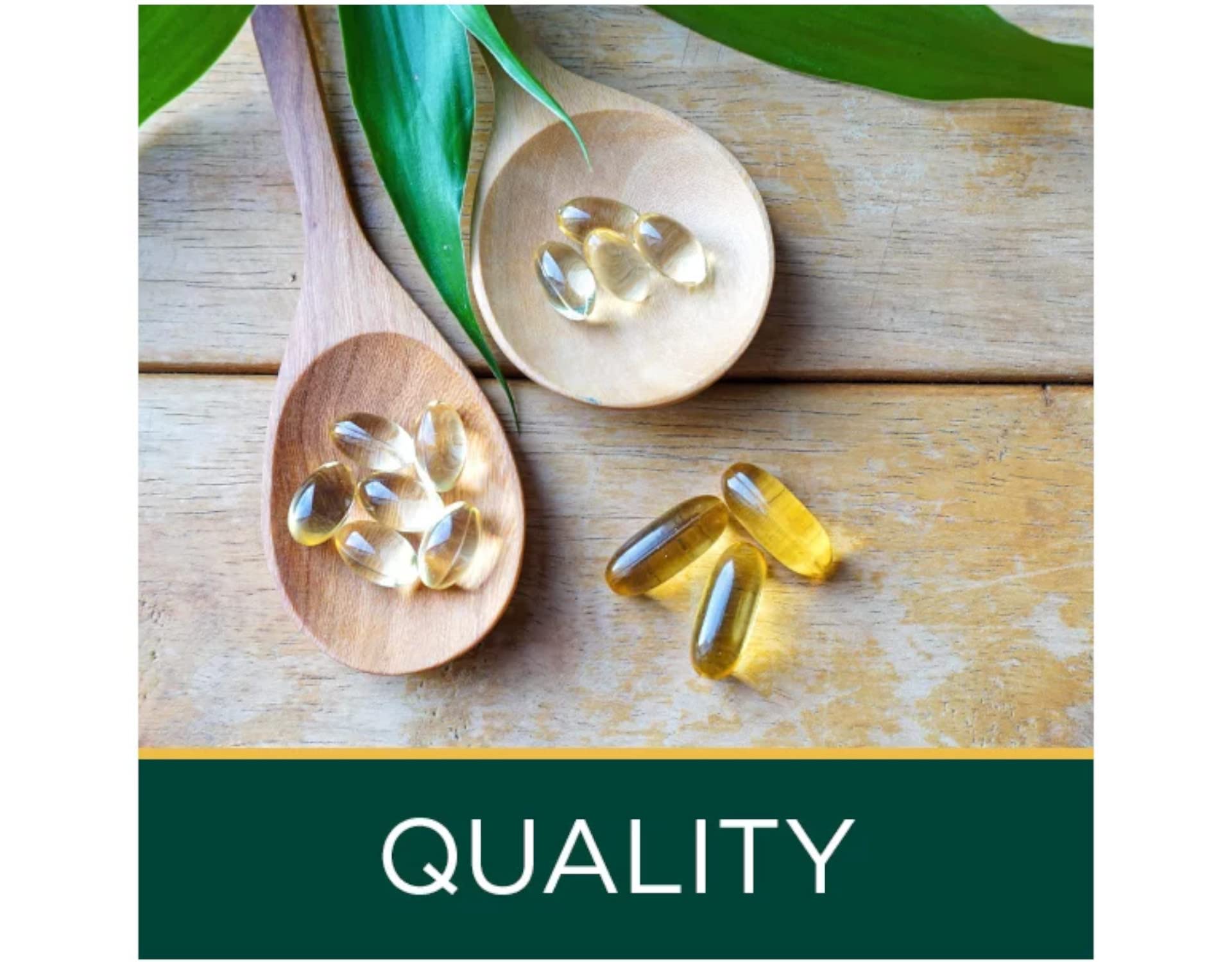 Nature's Bounty Vitamin E Softgels 400IU side view