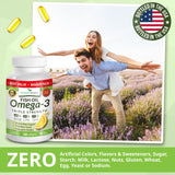 NATURE'S BRANCH Omega-3 Fish Oil softgels lifestyle scene