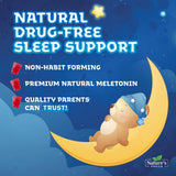 Nature's Choice Kids Melatonin Gummies with berries