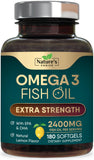 Nature's Choice Omega-3 Fish Oil Triple Strength 2400mg softgel front view