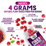 Nature's Choice Sugar-Free Fiber Gummies showing ingredients list