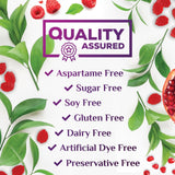 Nature's Choice Sugar-Free Fiber Gummies with fresh berries