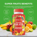 Nature's Core Fruit and Veggies Supplement in a lifestyle setting