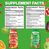 Nature's Core Fruit and Veggies Supplement ingredients list