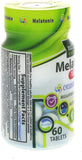 NATURE'S ESSENTIALS Melatonin 10mg Bi-Layer Sleep Supplement on a nightstand