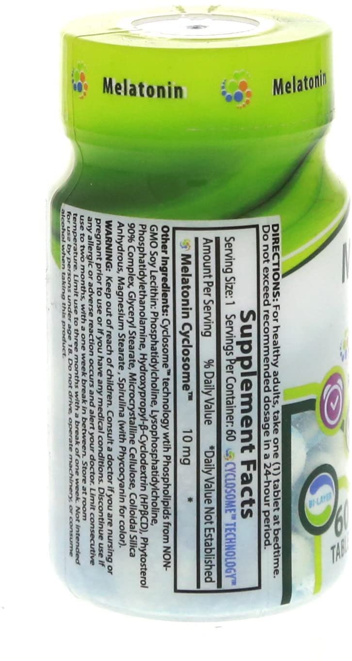 NATURE'S ESSENTIALS Melatonin 10mg in a lifestyle setting