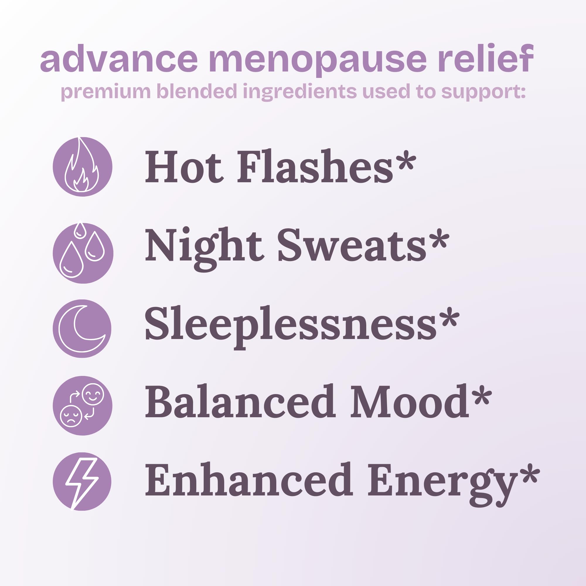 Nature's Everest Menopause Support Capsules packaging details