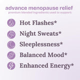 Nature's Everest Menopause Support Capsules packaging details