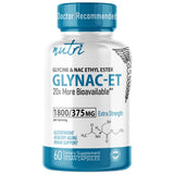 Nature's Fusions Acetyl-L-Carnitine 375mg supplement bottle front view
