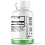 Nature's Fusions Acetyl-L-Carnitine 600mg capsules back label