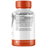 Nature's Fusions Fisetin supplement bottle side view