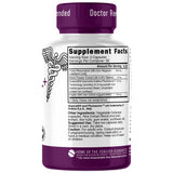 Nature's Fusions Resveratrol+ 1000mg supplement side view