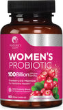 Nature's Glow Women's Probiotics 100 Billion CFU capsule bottle front view
