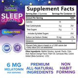 Nature's Gummies Sleep Gummies 6mg Melatonin side view