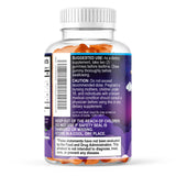 Nature's Gummies Sleep Gummies 6mg Melatonin with natural ingredients background