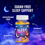 Nature's Gummies Sleep Gummies with ingredients list on packaging