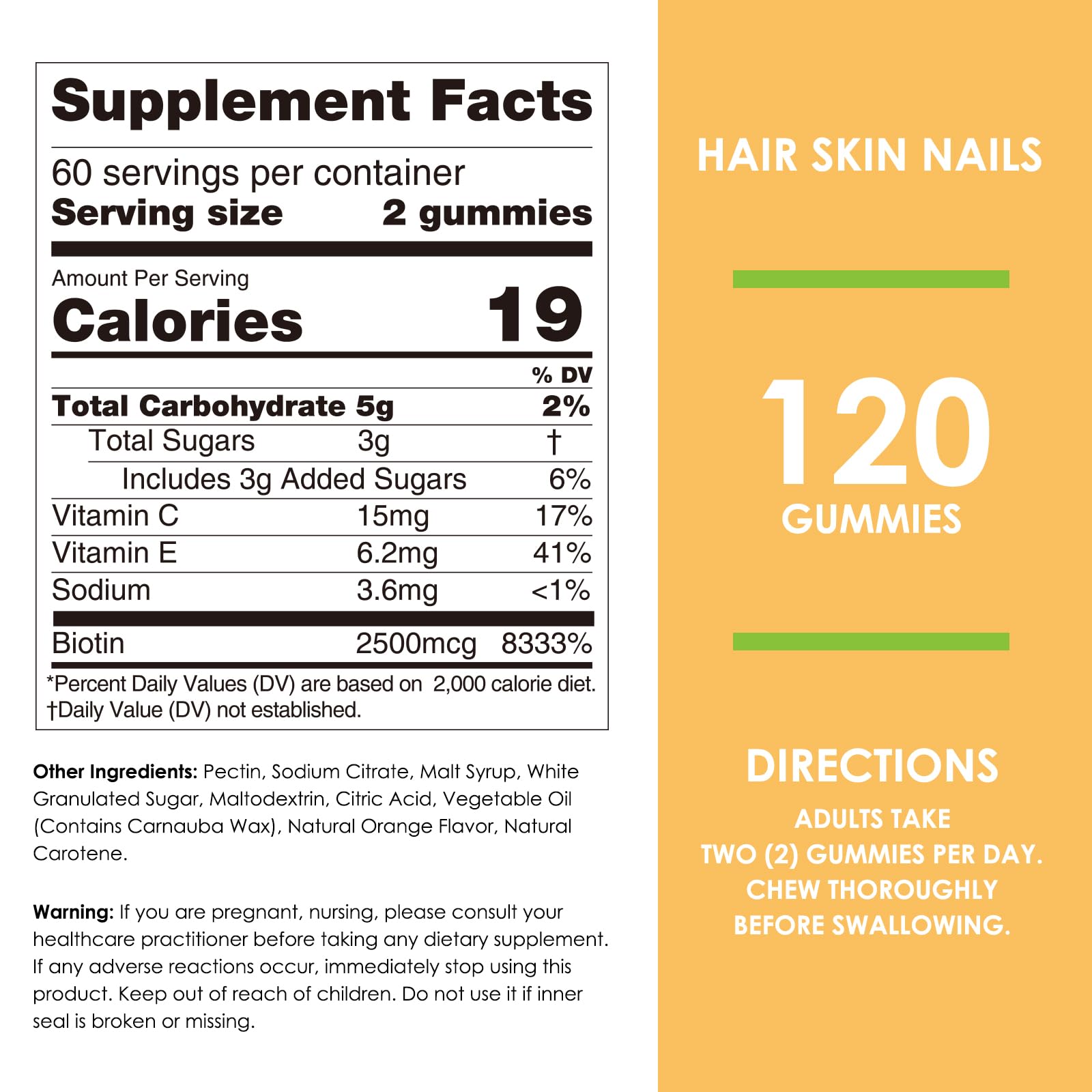 Nature's Key Biotin Gummies with a measuring spoon