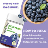 Nature's Key Melatonin Gummies 5mg close-up of gummies