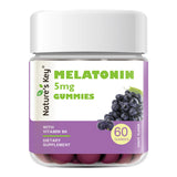 Nature's Key Melatonin Gummies 5mg front view packaging
