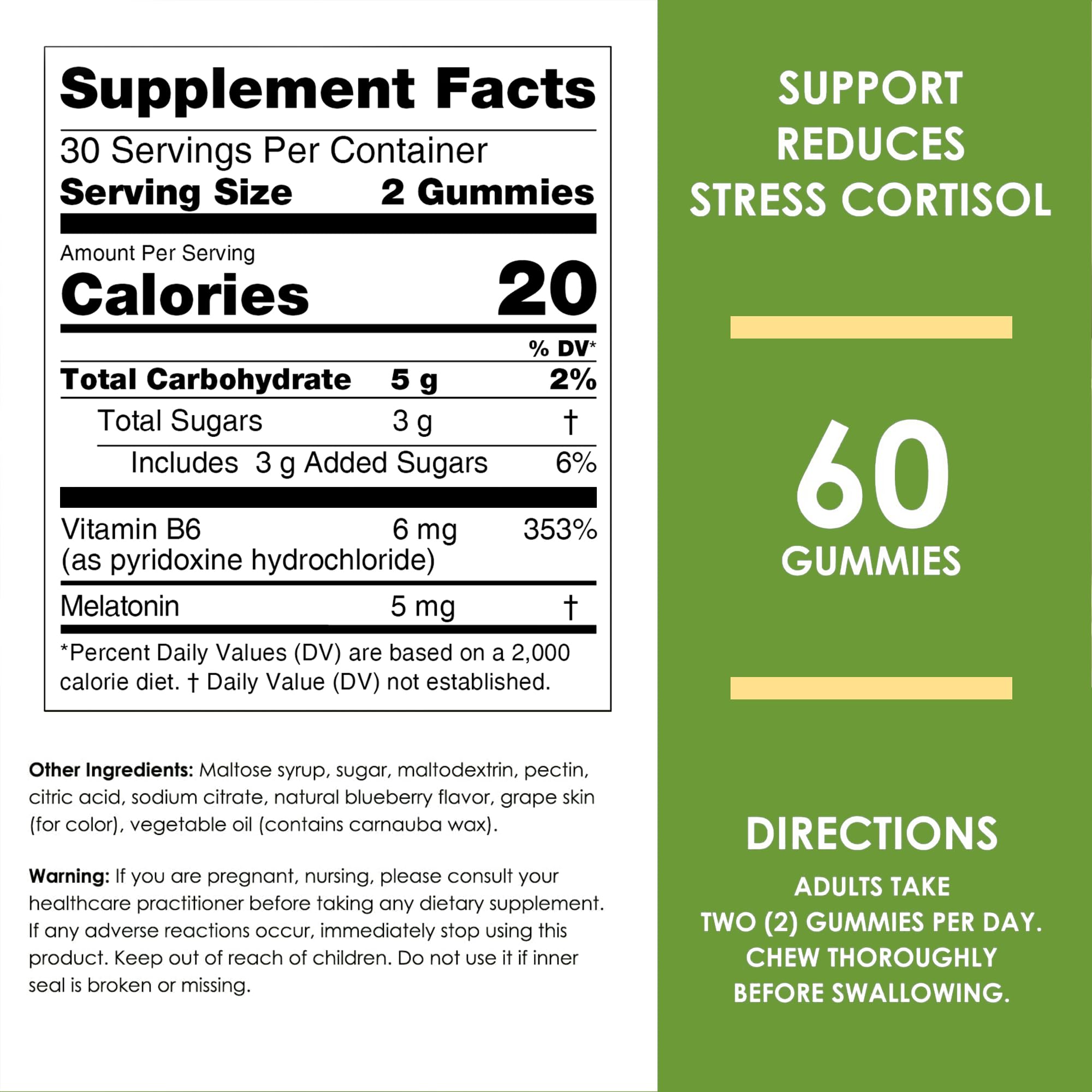 Nature's Key Melatonin Gummies 5mg pineapple flavour on a table