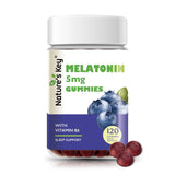 Nature's Key Melatonin Gummies 5mg with Vitamin B6 front view