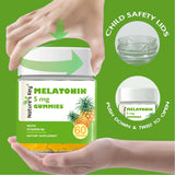 Nature's Key Melatonin Gummies 5mg with Vitamin B6 ingredients list