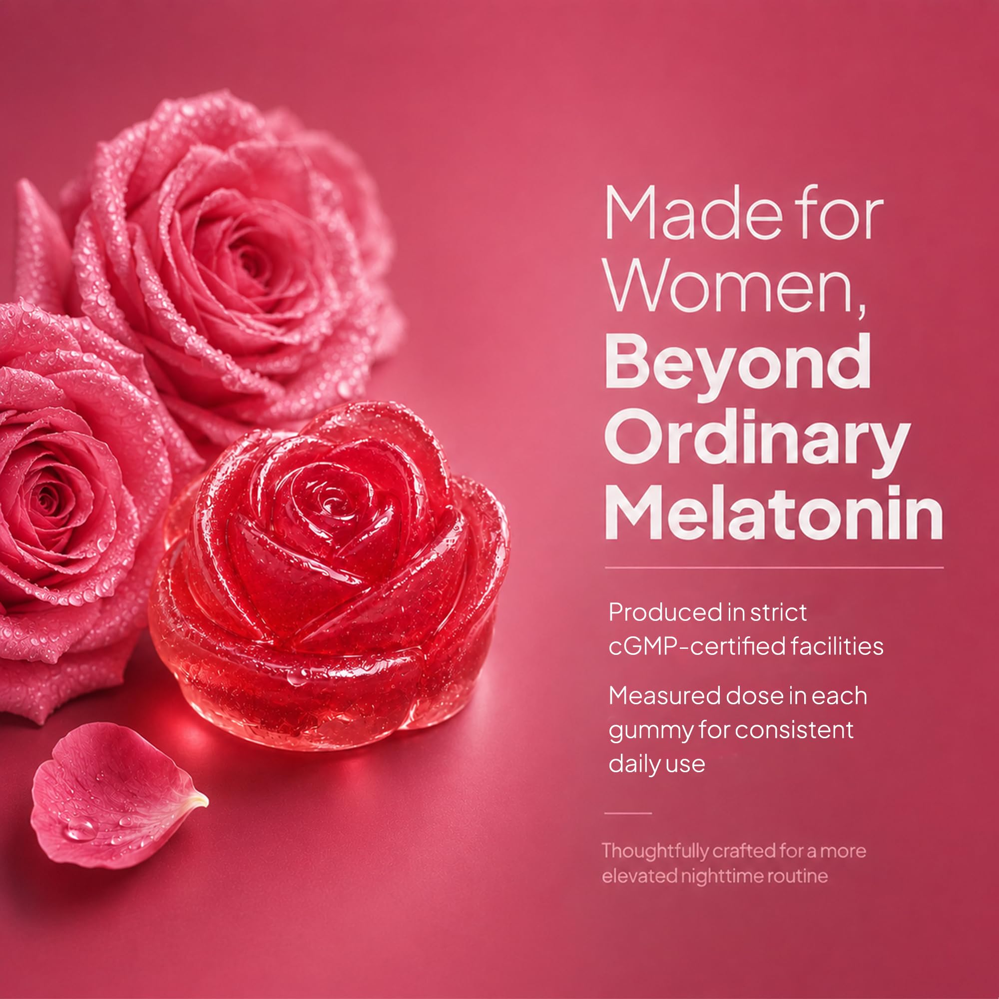 Nature's Key Melatonin Gummies in a bowl with fresh grapes
