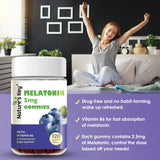 Nature's Key Melatonin Gummies natural pineapple flavour