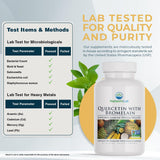 Nature's Lab Bromelain Enzyme with Quercetin packaging